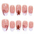 Urlaubs-Themen Press-On Nagelkunst Brehn