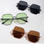 Damen modische hexagonale Sonnenbrille mit UV-Schutz Brehn