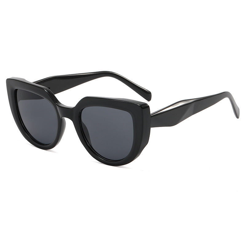 Damen modische Oversized-Sonnenbrille mit einzigartigem Design Brehn