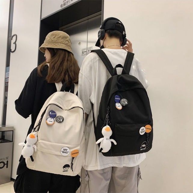 Lässiger Canvas-Rucksack Brehn