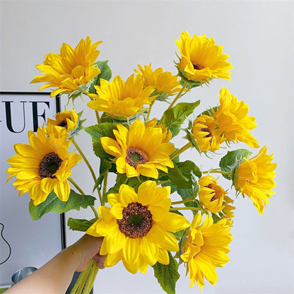 Künstlicher Sonnenblumenstiel