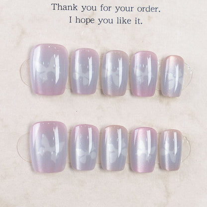 Stylisches Press-On Nail Art Set Brehn
