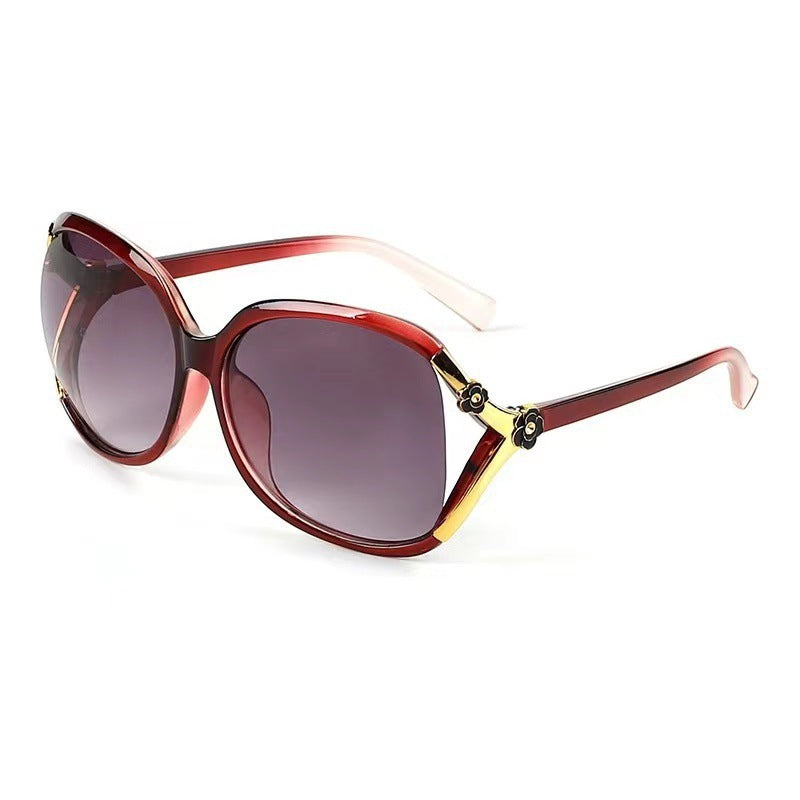 Elegante Übergroße Schmetterlingssonnenbrille Brehn
