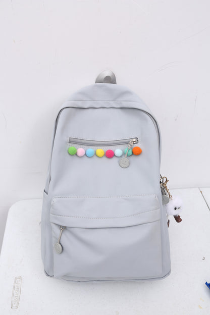 Praktischer Rucksack mit Farbenfrohen Applikationen Brehn