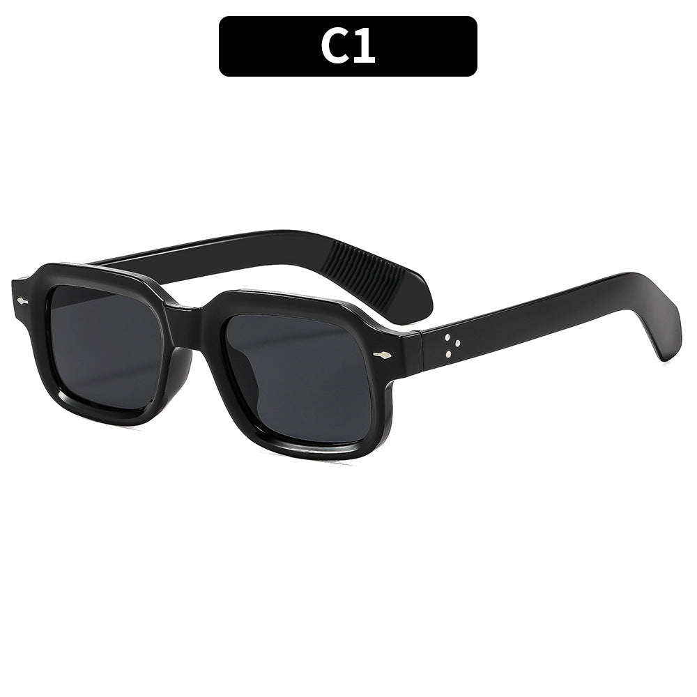 Trendy Quadratischer Rahmen Sonnenbrillen