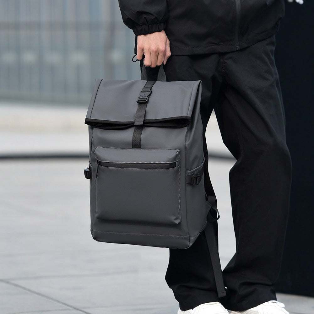Wasserdichte Roll-Top Urban-Rucksack Brehn