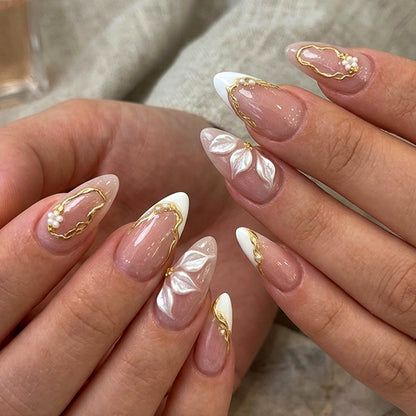 Premium Künstlerischer Press-On Nagel Set