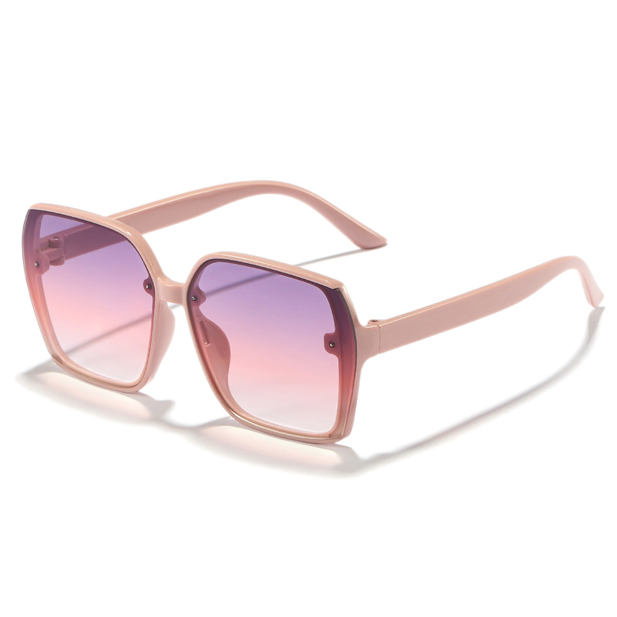 Damen stilvolle quadratische Sonnenbrille mit gradienten Gläsern Brehn