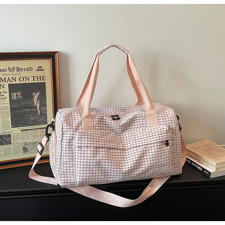 Stylische gemusterte Reisetasche Brehn