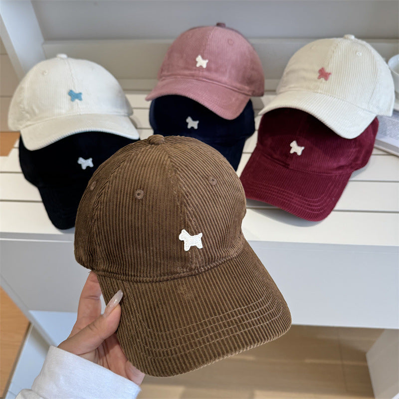 Damen Corduroy Baseball Cap Brehn