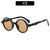 Klassischer Stil Stilvolle Runde Rahmen Sonnenbrille