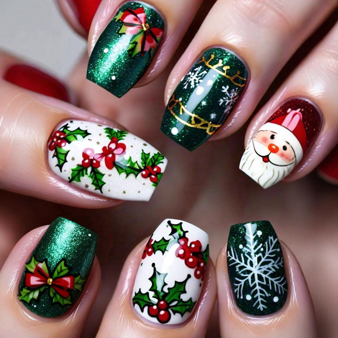Festliche Nagelkunst Brehn
