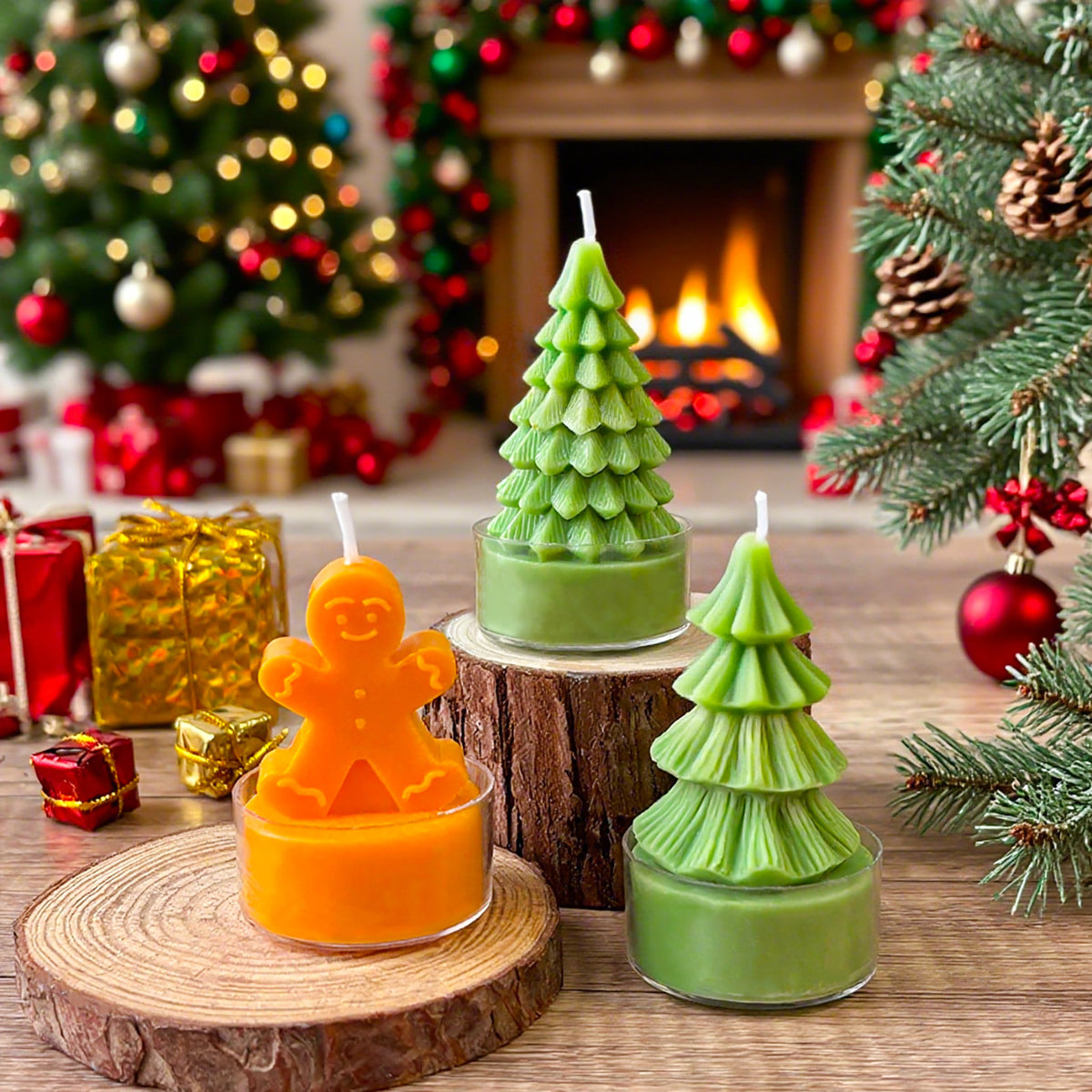 Weihnachtsbaumkerze