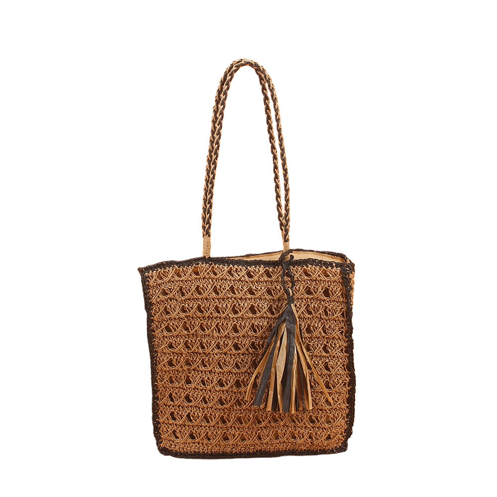 Strand-Inspiration Schultertasche Brehn