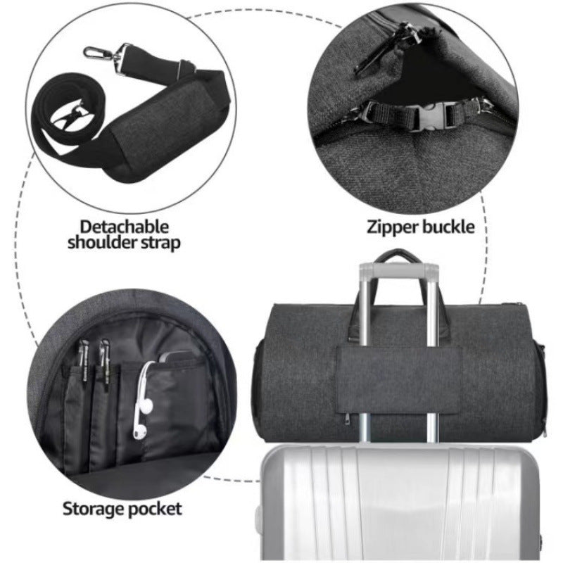 Sportliche Wochenendtasche mit Praktischen Außentaschen Brehn