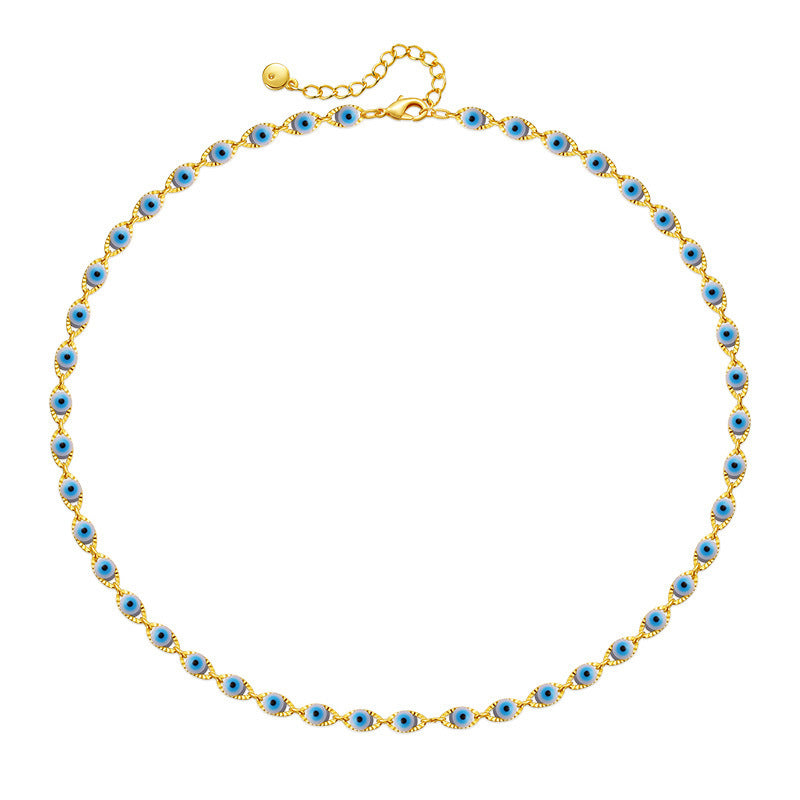 Eye Charm Halskette Brehn
