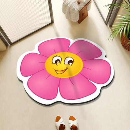 Fröhlicher floral dekorativer Teppich Brehn