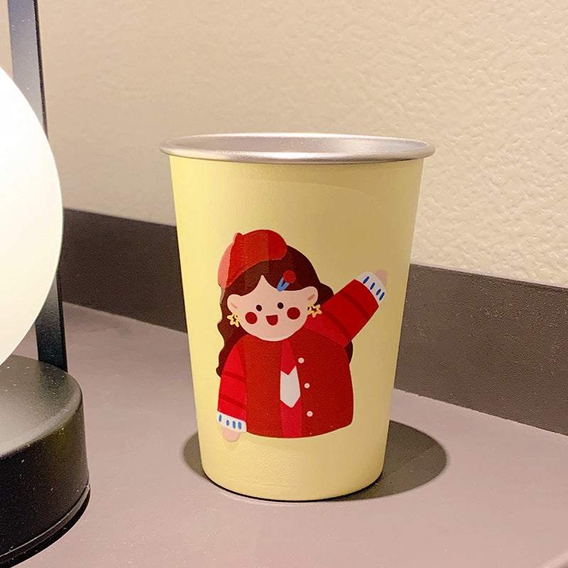 Spaßiger Trinkbecher mit Fröhlichem Kinderdesign Brehn