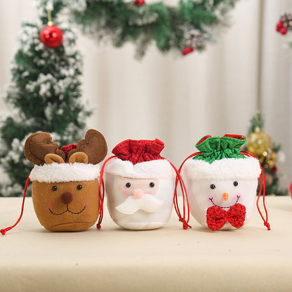 Niedlicher Weihnachtsmann Geschenkesack Brehn