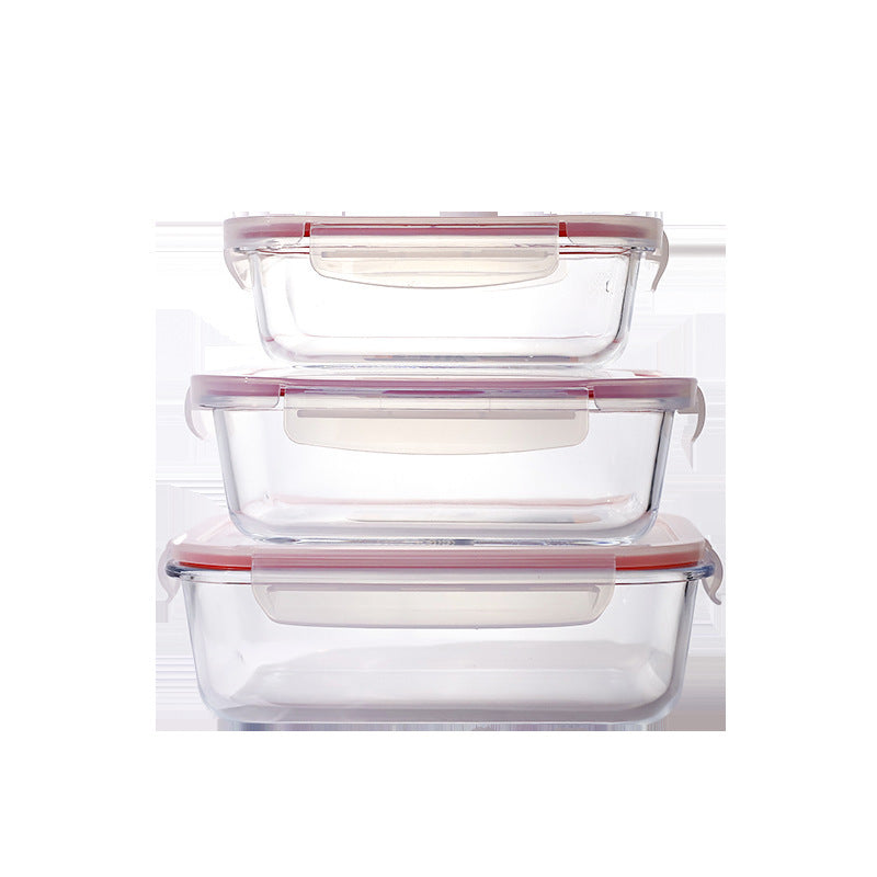 Damen luftdichte Aufbewahrungsboxen-Set aus Glas Brehn