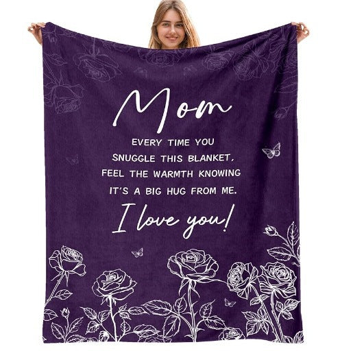 Sentimentale Nachricht Wurfdecke