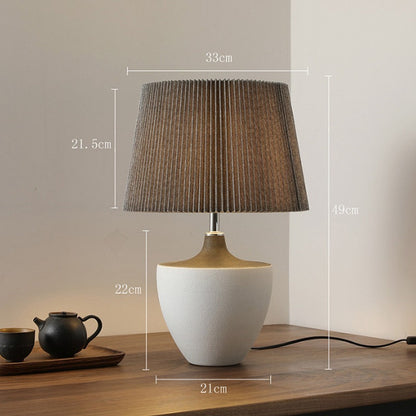 Moderne Keramik Tischlampe