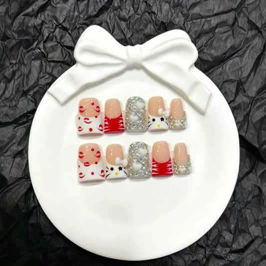 Dekoratives Themed Press-On Nail Art Set
