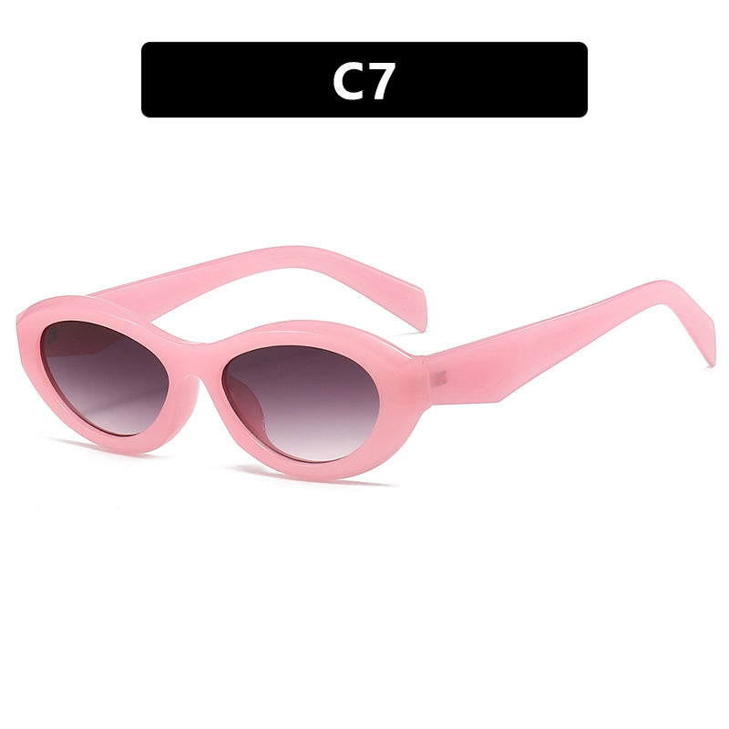 Damen elegante Cat-Eye Sonnenbrille mit schützendem UV-Filter und modischem Rahmen Brehn