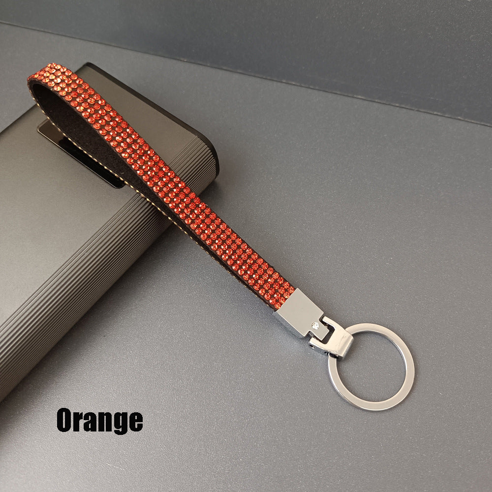 Eleganter Strass-Schlüsselanhänger Strap Brehn