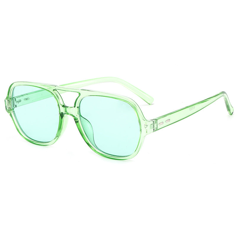 Damen quadratische Brille mit klarem Rahmen und modischem Design Brehn