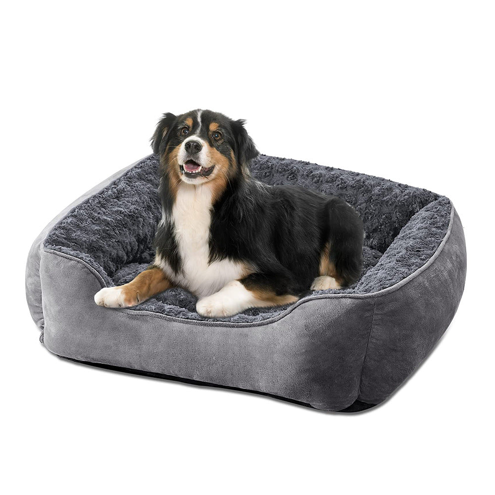 Plüsch Orthopädisches Hundecouch Hundebett