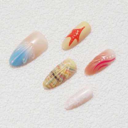 Kunstvolle Nagelspitzen Design Brehn