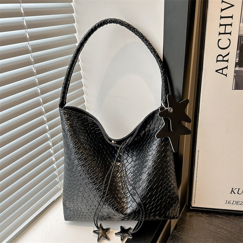 Texturierte Webung Handtasche Brehn