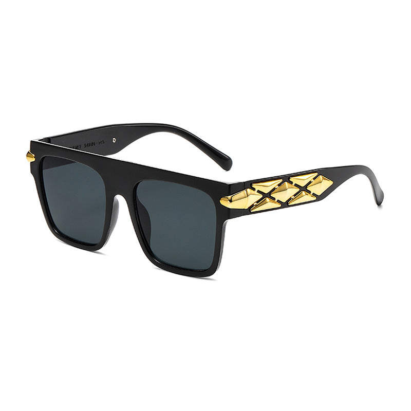 Damen elegante Designer-Sonnenbrille mit luxuriösen Rahmenakzenten Brehn