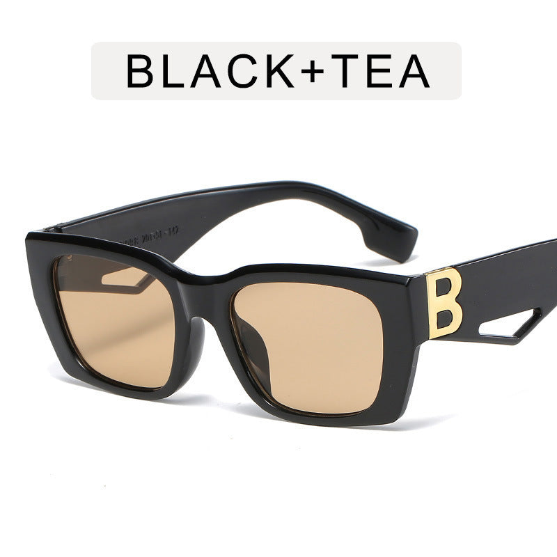 Damen trendige Sonnenbrille mit markantem Design Brehn