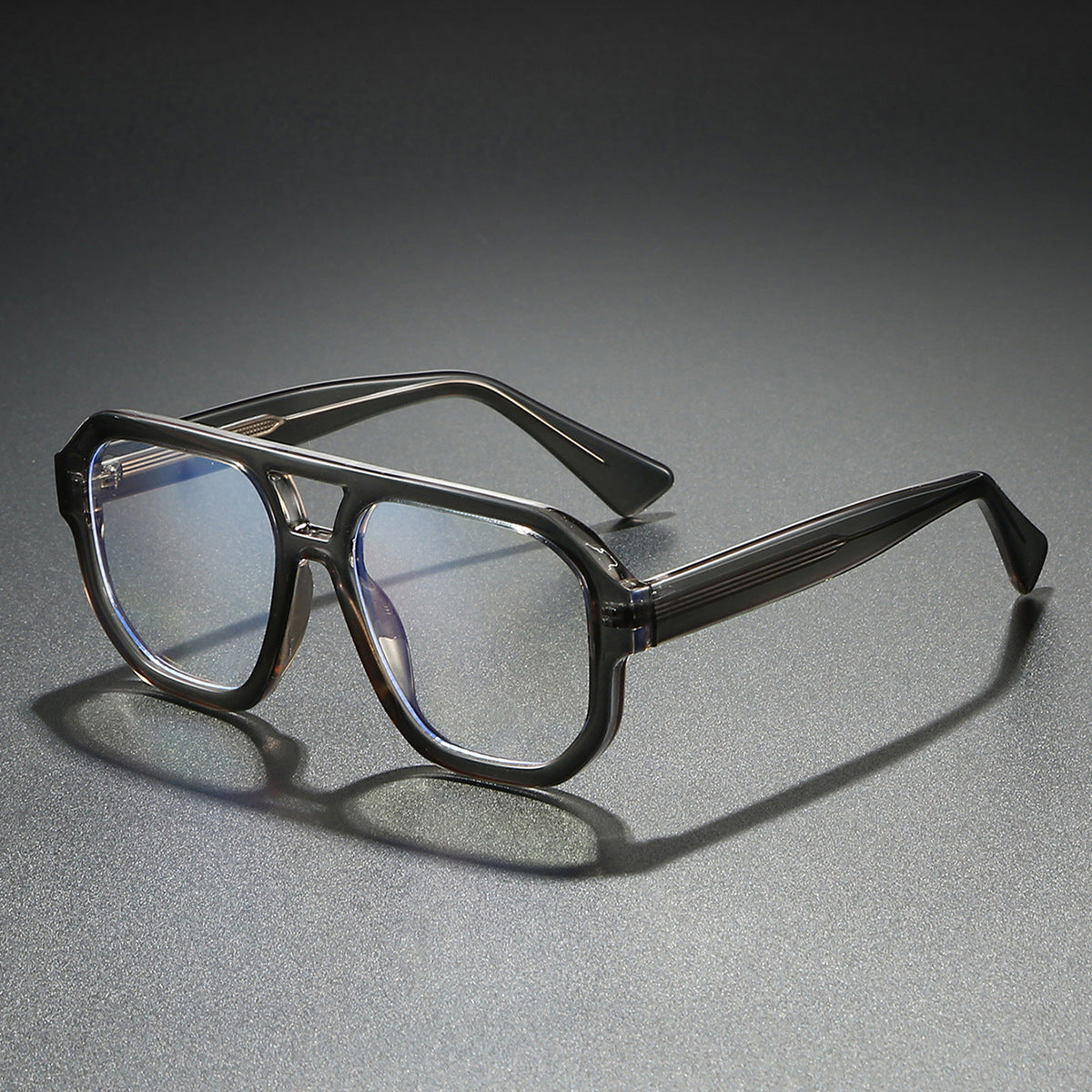 Damen Sonnenbrille im modernen urbanen Design mit breitem Rand Brehn