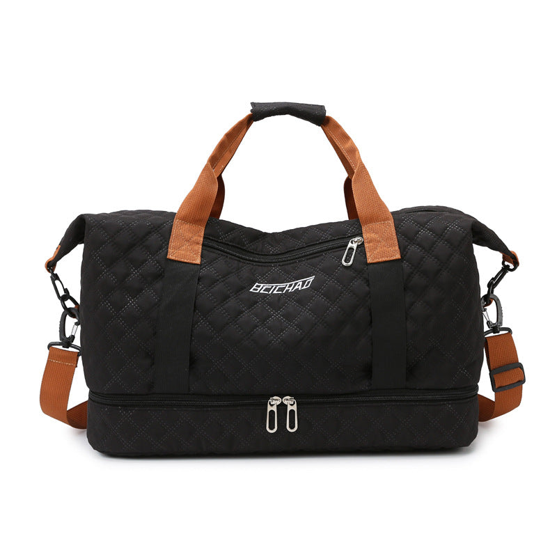Gestepptes Reis-Duffle-Bag