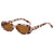 Stylische ovale Rahmen Sonnenbrille Brehn