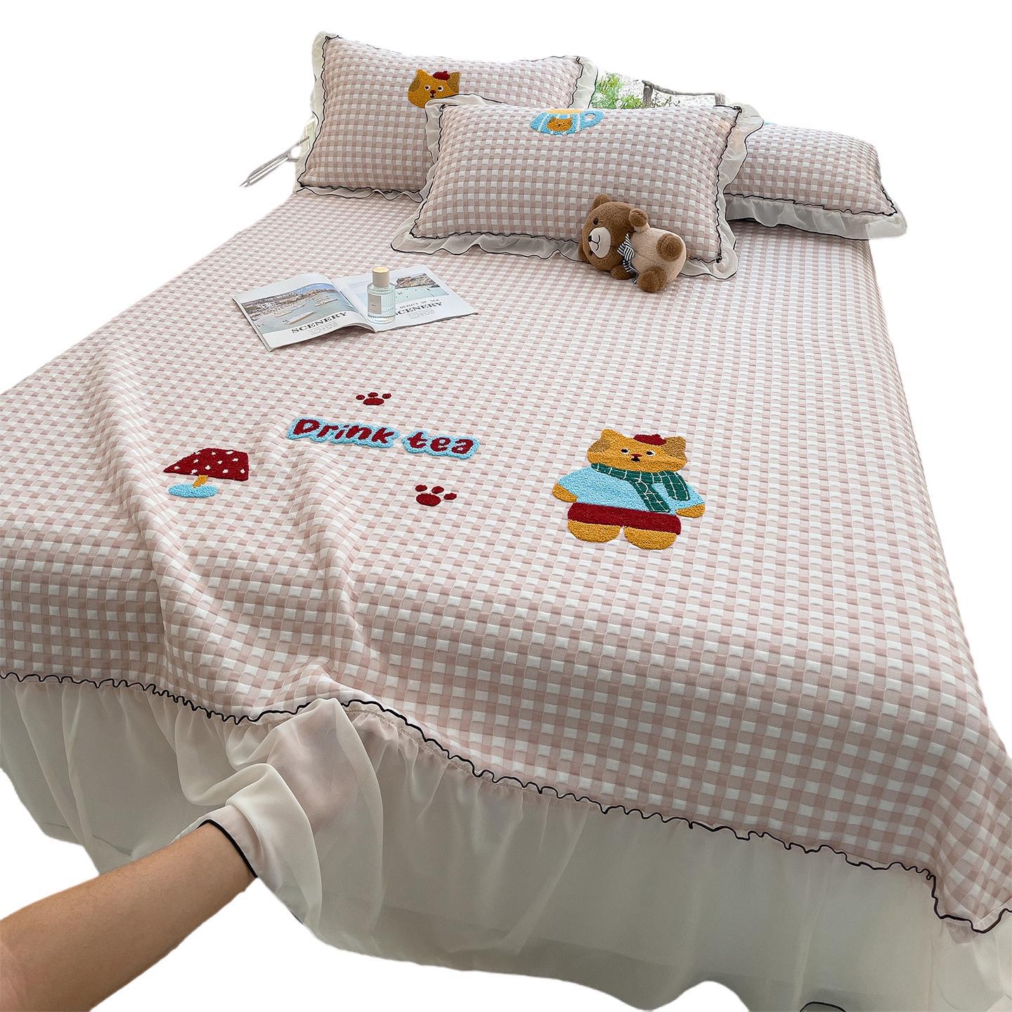 Damen Kuscheldecke mit verspieltem Panda-Motiv und hochwertiger Baumwolloberfläche Brehn