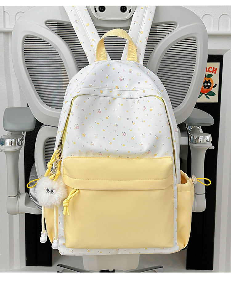 Minirucksack mit Floralem Design und Praktischen Organizer-Fächern Brehn