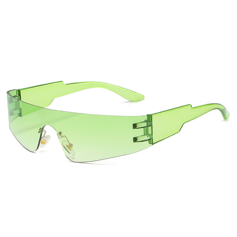 Oversized Schutzschild Sonnenbrille Brehn