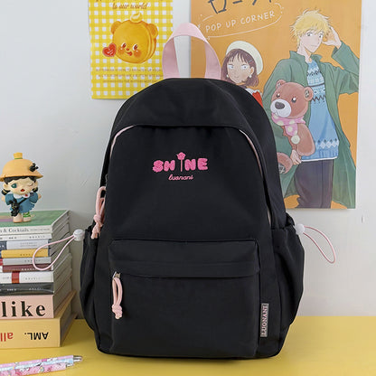 Verspielter Grafikdruck-Rucksack Brehn