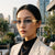 Damen Designer-Sonnenbrille im modernen, kantigen Stil Brehn