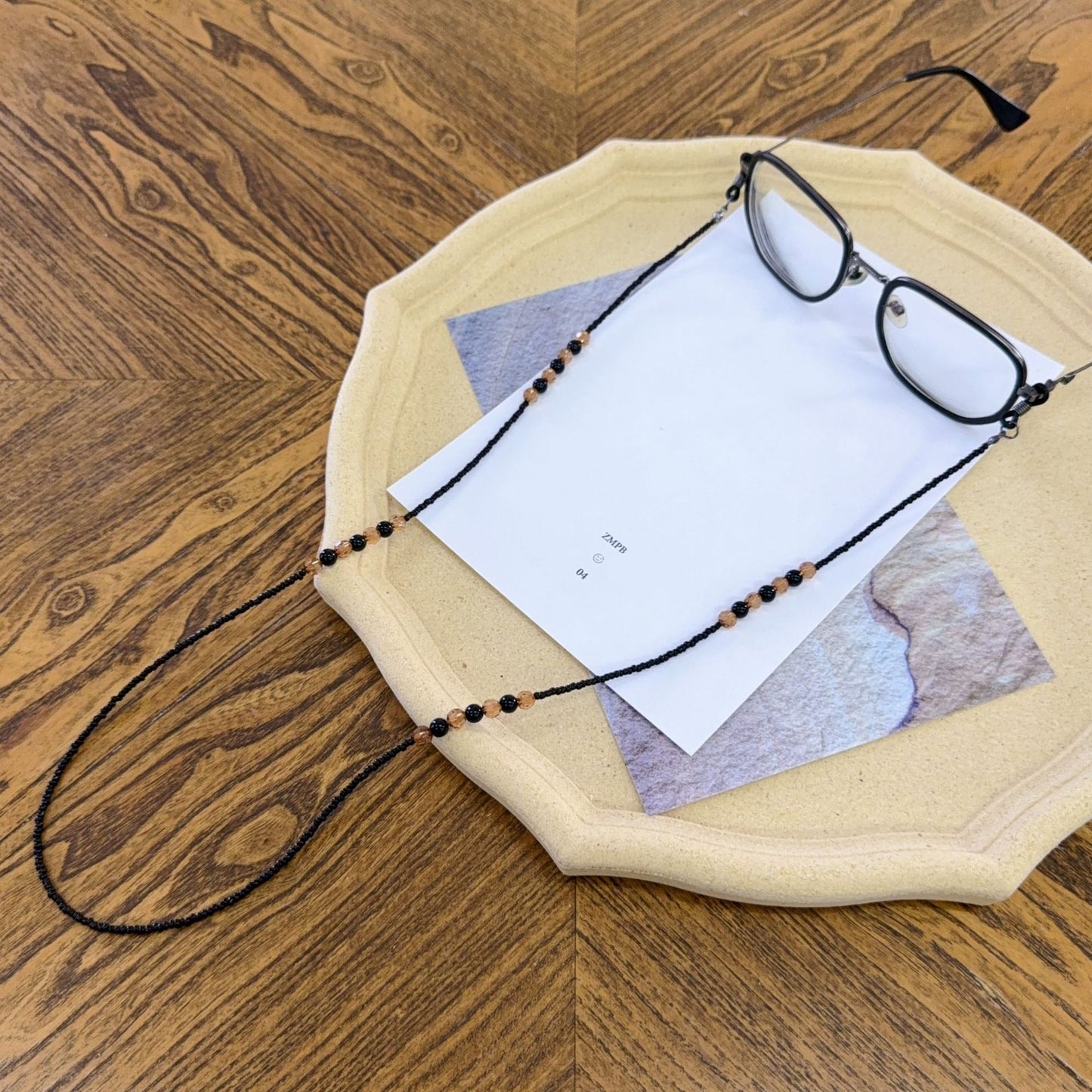 Perlenbrille Halskette Brehn