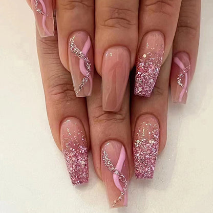 Glamouröse Langanhaltende Acryl-Nagelkunst-Verstärkungen Brehn