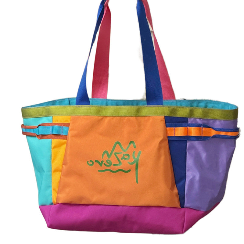 Bunte Canvas Strandtasche Brehn