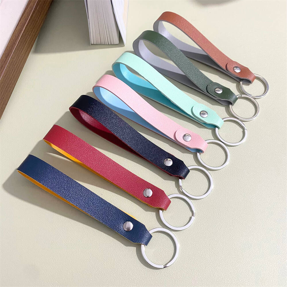 Premium Leder Schlüsselanhänger Halter Brehn