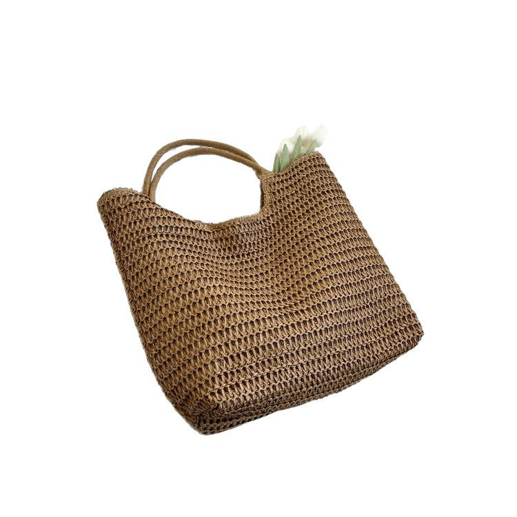 Handgefertigte ven Strohtasche Brehn