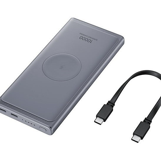 Hochleistungsfähige drahtlose Slim-Powerbank mit USB-C PD-Schnellladung und magnetischer Ladestation Brehn