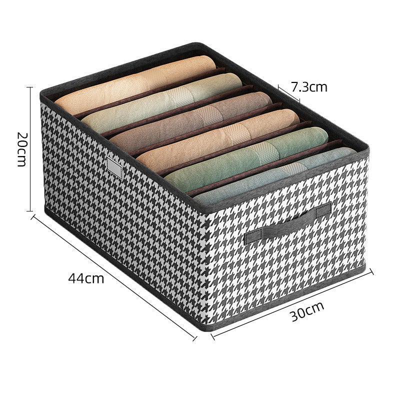Faltbarer Jeans-Organizer | Für den Kleiderschrank